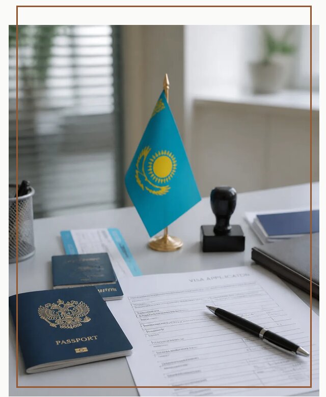 Оформление визы в Казахстан для поездки и работы в Минеральных Воде