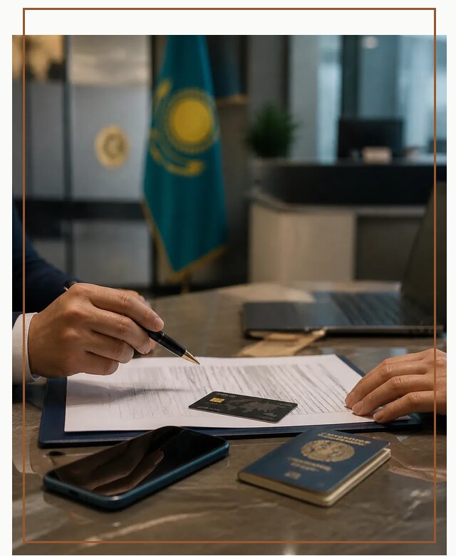 Открытие счета и банковской карты в Казахстане в Минеральных Воде